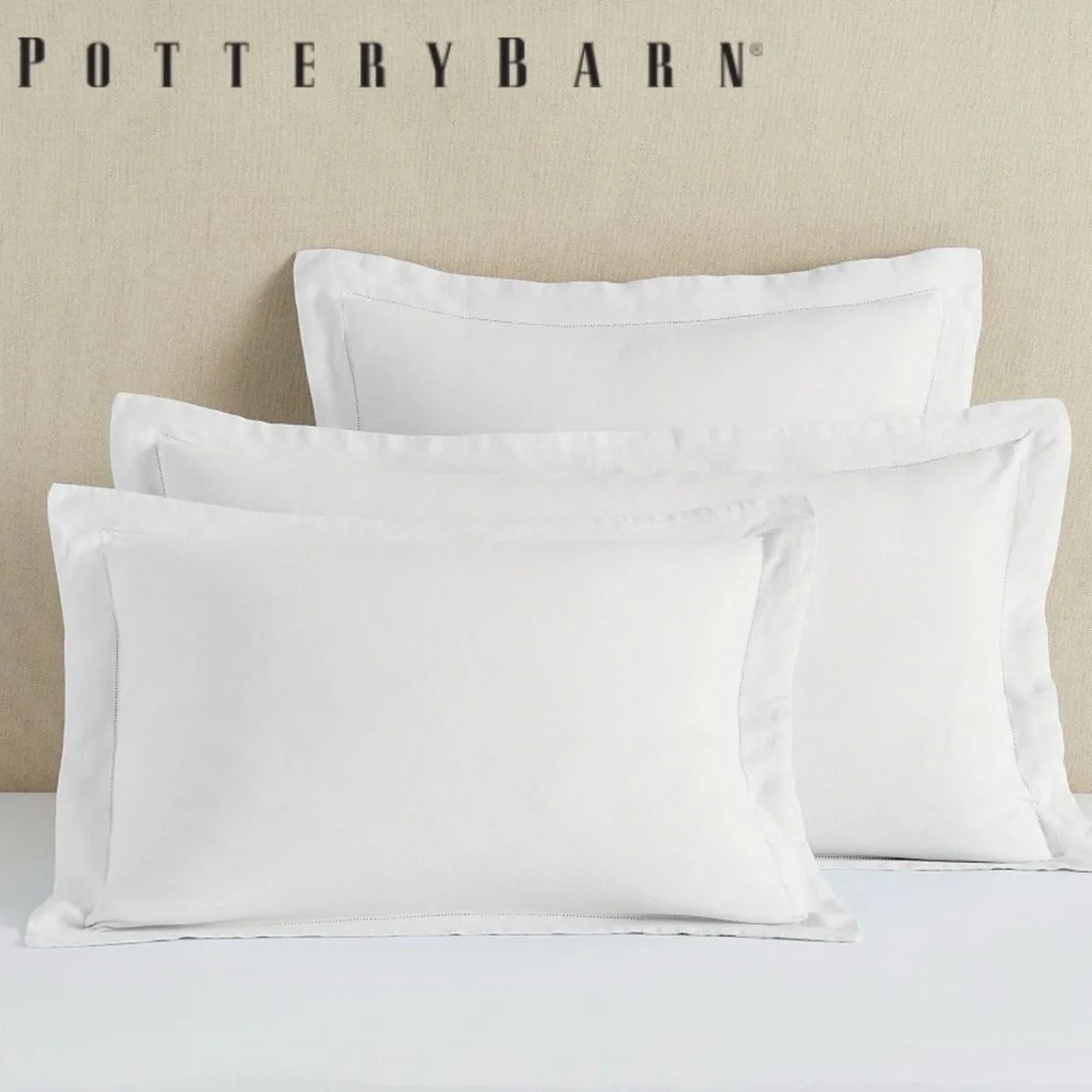 Pottery Barn Belgian Flax Linen Pillow Shams